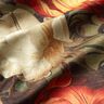 Decoratiefluweel Pioenroos – kaki/donkerrood,  thumbnail number 3
