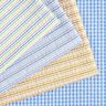 Seersucker Katoen geweven ruit – blauw/wit,  thumbnail number 5