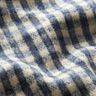 Mantelstof wolmix kleine ruit – beige/blauw,  thumbnail number 3