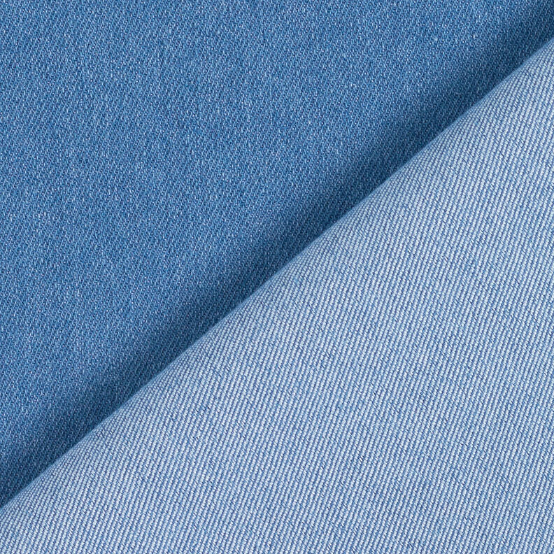 Katoen-denim stretch medium – jeansblauw, image number 3