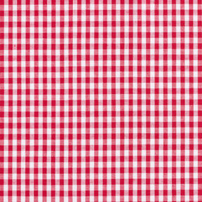 Katoenen stof Vichy ruit 0,5 cm – rood/wit, 