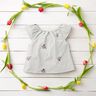 Mousseline/dubbel gehaakte stoffen opgestikte bloemen | Poppy Fabrics – wit,  thumbnail number 7