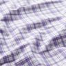 Katoenen stretch ruit – wit/lavendel,  thumbnail number 2