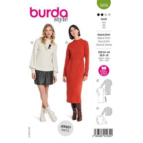Jurk / Shirt | Burda 5859 | 34-44, 