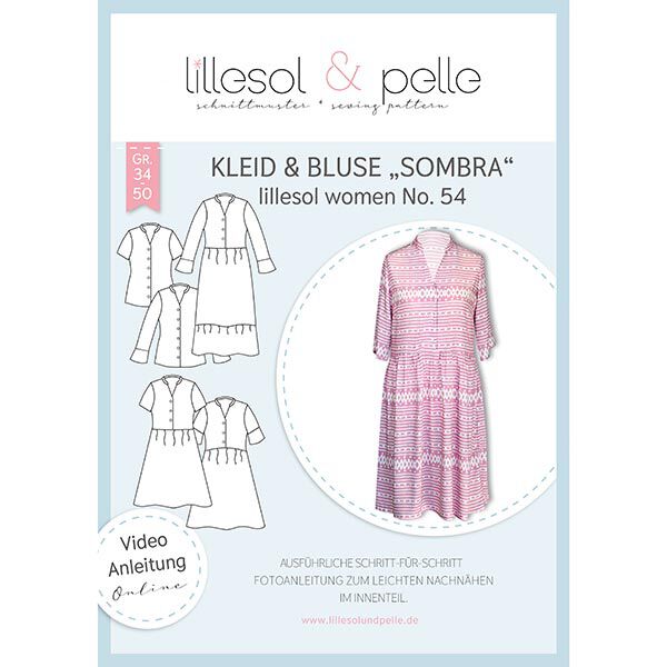 Blouse Sombra, Lillesol & Pelle No. 54 | 34-50,  image number 1