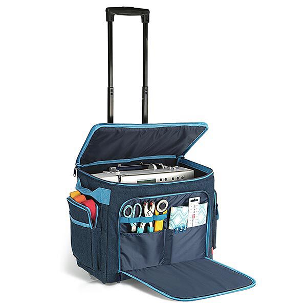 Naaimachine-trolley | PRYM - jeans/turquoise,  image number 1