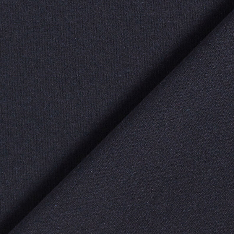 Gerecycleerde jersey-katoen-mix – nachtblauw, image number 3