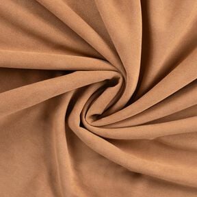 Velours met sherpa bonten achterkant – kaneel, 