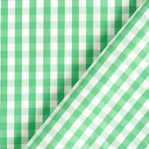 Ballonzijde Vichy-ruit – groen/wit,  image number 4