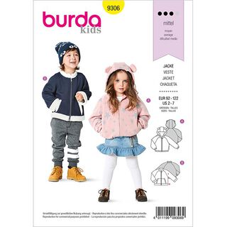 Jas, Burda 9306 | 92-122, 