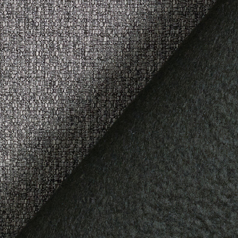 Bekledingsstof geweven structuur – donkergrijs, image number 3