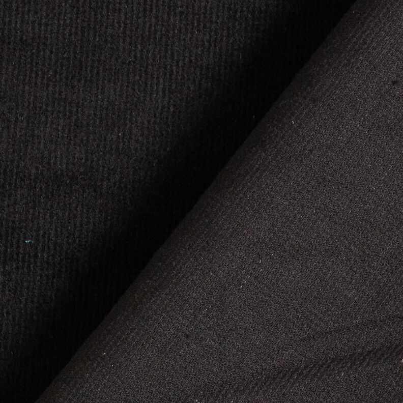 Fijnrib Stretch – zwart, image number 3