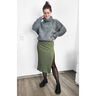 Ribjersey effen – olijf,  thumbnail number 6