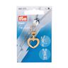 Fashion zipper hart [ 40 x 20 x 2 mm ] | Prym – goud metalen,  thumbnail number 2