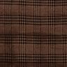 Fluwelen jersey glencheck – kastanjebruin/zwart,  thumbnail number 1