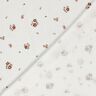Mousseline/dubbel gehaakte stoffen Bloemen – wit,  thumbnail number 4