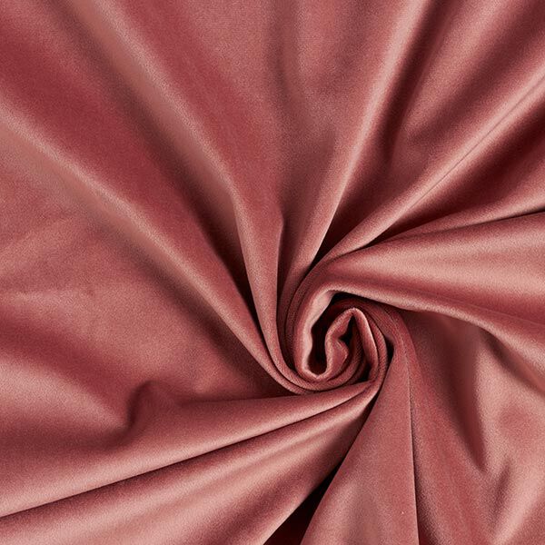 Bekledingsstof Fluweel – roze,  image number 1