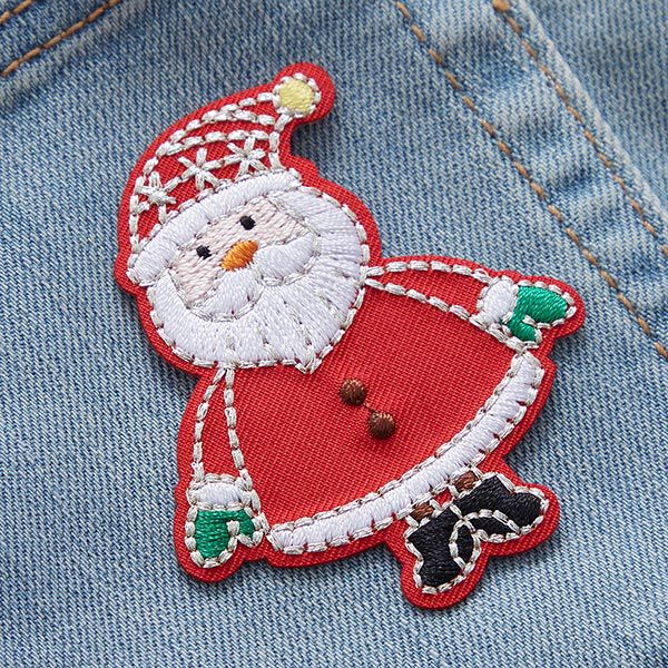 Applicatie Kerstman [6 cm],  image number 2