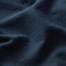 Jersey katoen-linnen-mix effen – marineblauw,  thumbnail number 2