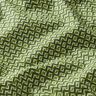Katoenen stof Cretonne Etnische zigzag – groen,  thumbnail number 2