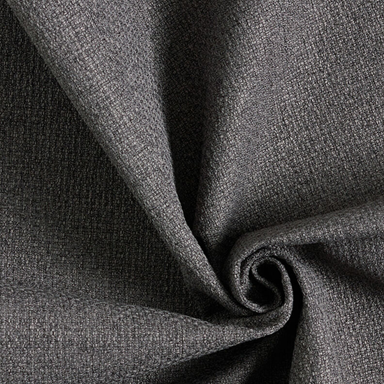 Bekledingsstof geweven structuur – donkergrijs, image number 1