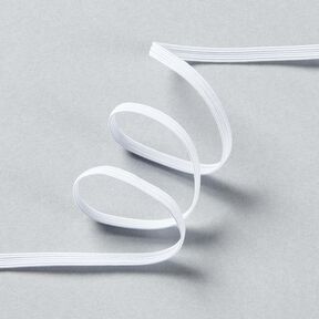 Elastiekband [10 m | 5 mm] – wit, 