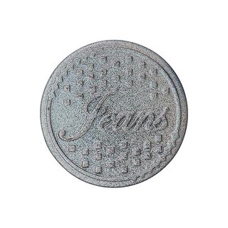 Jeanspatentknoop [ 20 mm ] – grijs, 