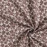 Katoenpopeline bloemenzee – taupe/bruin,  thumbnail number 3