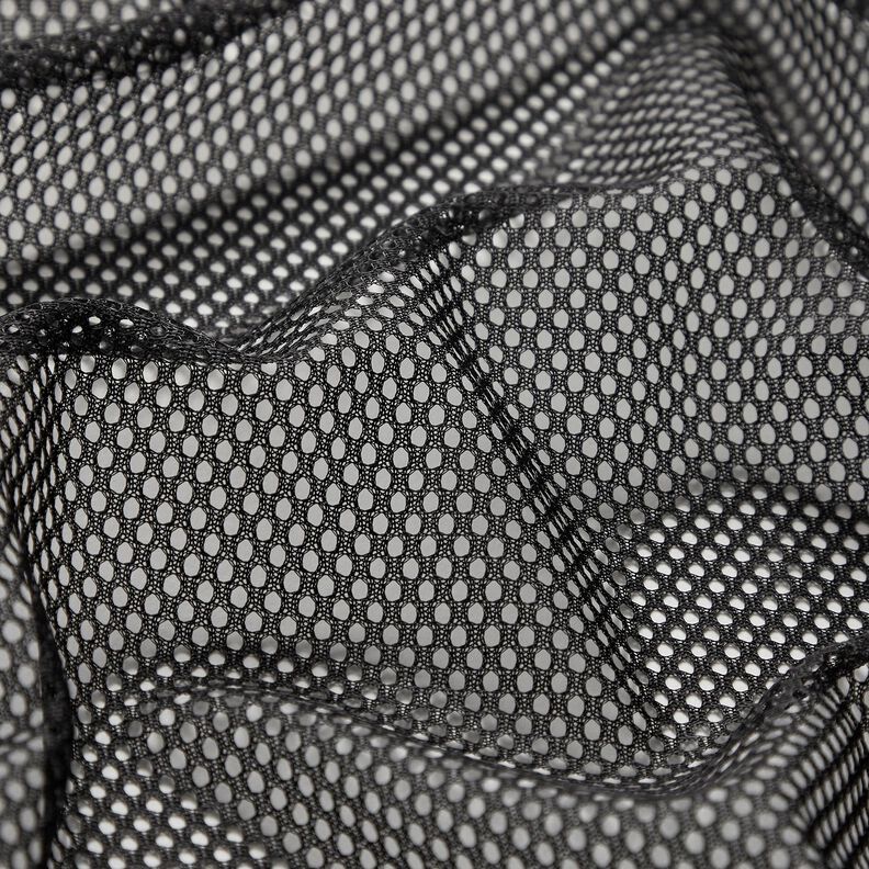 Grof functioneel mesh – zwart,  image number 4