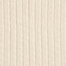 Breistof Ajour elegante glitterstrepen – creme,  thumbnail number 1