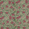Decostof Half panama Jasmijn bloemen – donkergrenen/bordeauxrood,  thumbnail number 1