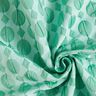 Cloqué stippen en diamanten – salie/ijsblauw,  thumbnail number 3