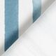 Decostof half panama aquarellen strepen – wit/blauw,  thumbnail number 5