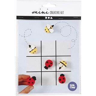 Mini creatieve set Boetseren - Tic Tac Toe, 