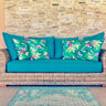 Outdoorstof Canvas tropisch oerwoud – turkoois,  thumbnail number 7