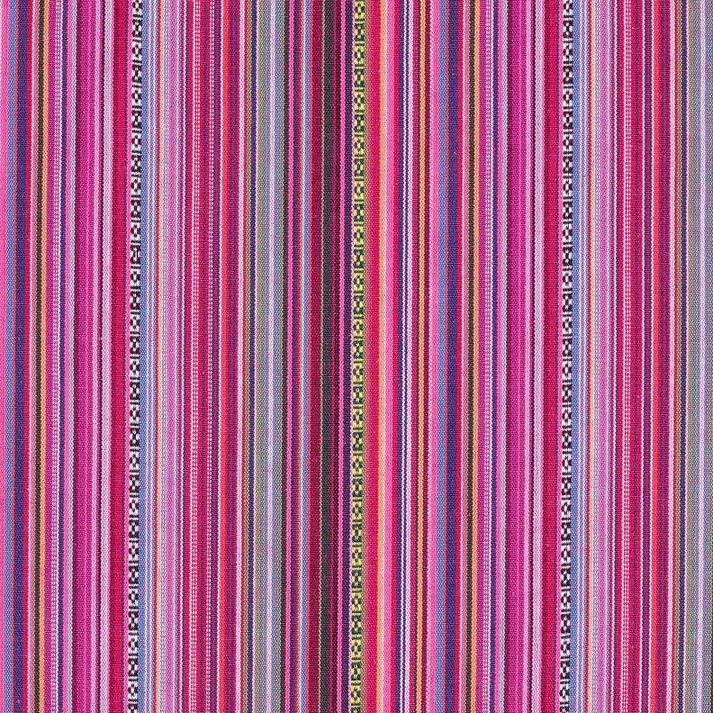 Decostof Jacquard Fijne strepen – purper/bessen, image number 1