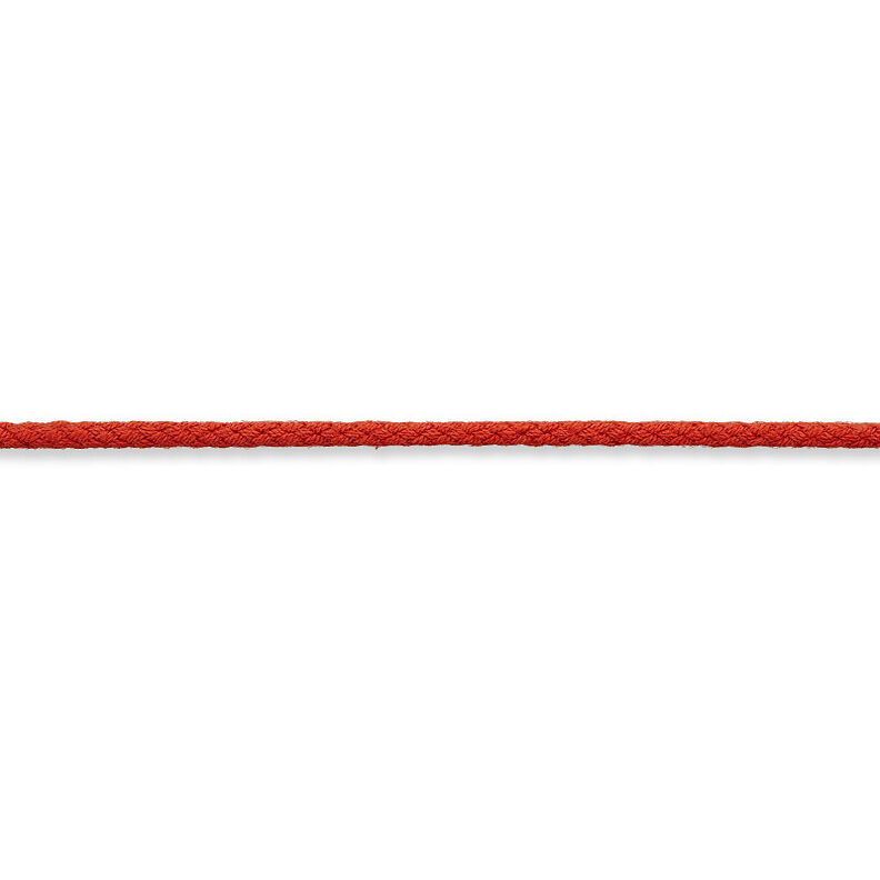 Katoenen koord [Ø 3 mm] – karmijnrood,  image number 2