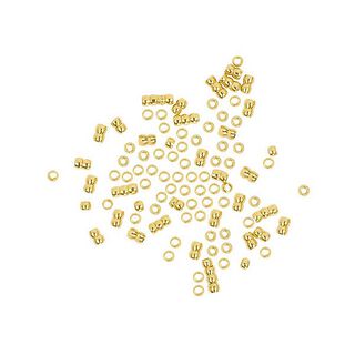 Platte parels, 200 stuks (Ø 2 mm) 1 – goud, 