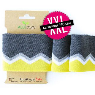 GOTS Biologische boordstof CUFF ME ICON [140 cm | 8 cm] | Albstoffe | Hamburger Liebe, 