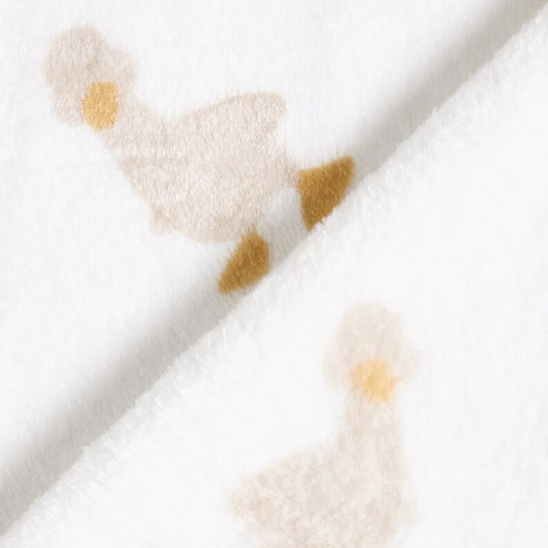 Gezellige fleece kleine ganzen – ivoor/amandel, image number 4