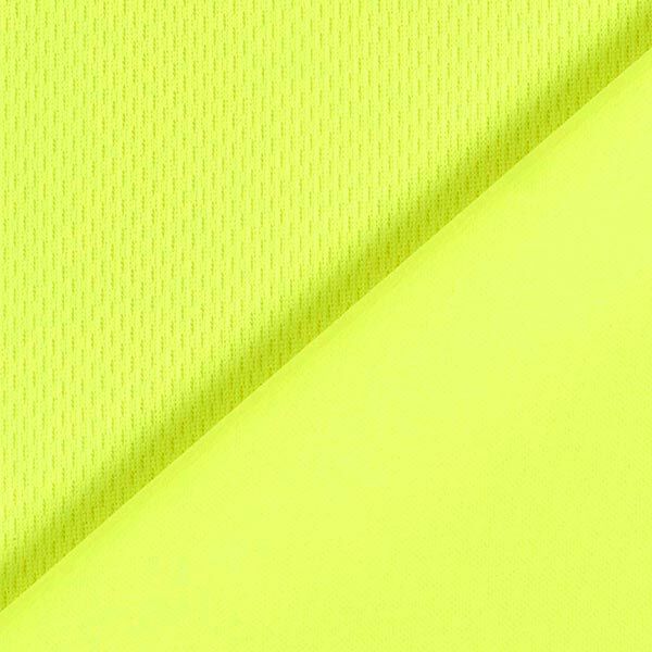 Lichtgewicht sport piqué jersey – neongeel,  image number 3