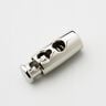 Koordstopper metaal [Doorgang: 3 mm] – zilver metallic,  thumbnail number 1
