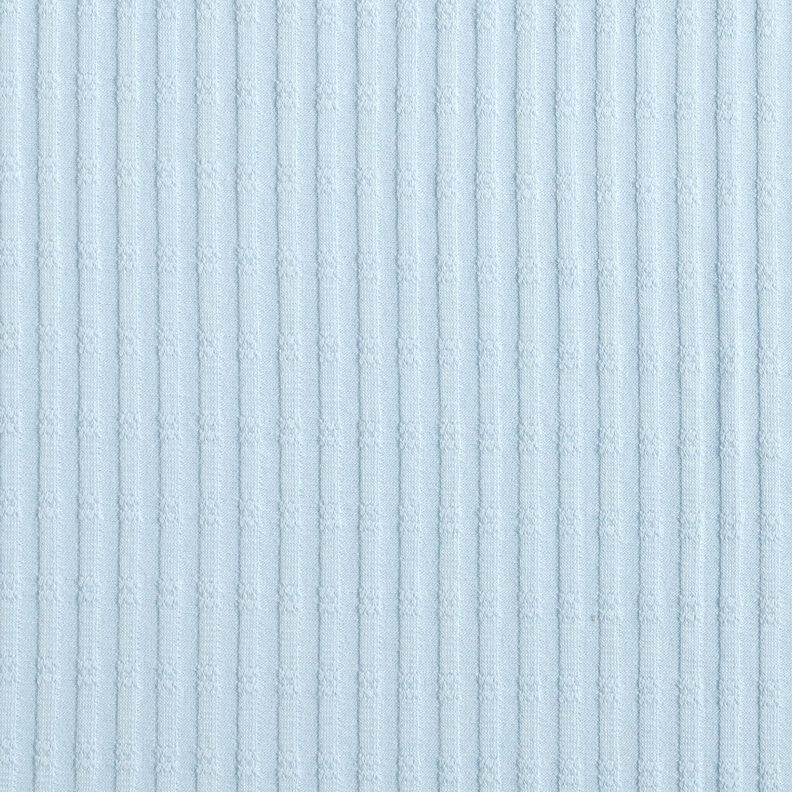 Ribjersey Enkelvoudig breipatroon – babyblauw,  image number 1