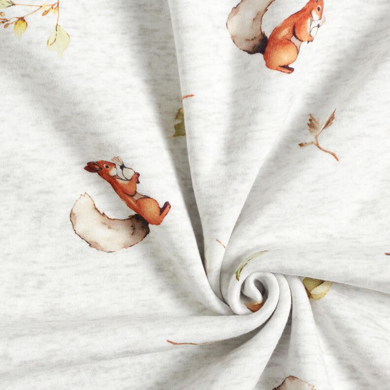 Alpenfleece Eekhoorn – natuur/lichtgrijs,  image number 3