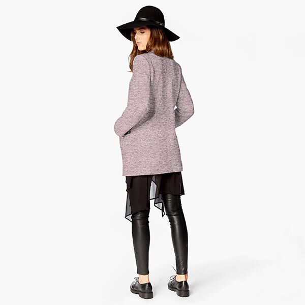 Fleece gebreid – roze/grijs, image number 5