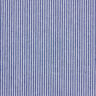 Blousestof Katoenmix Strepen – marineblauw/wit,  thumbnail number 1