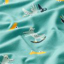 Katoenjersey skate krokodil | PETIT CITRON – mint, 