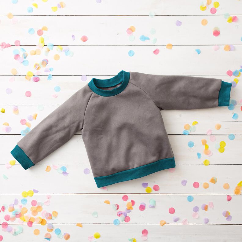 2x2 Boordstof Effen &ndash; petroleum,  image number 7