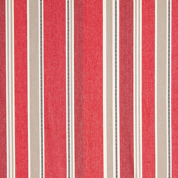 Decostof Jacquard Strepen – rood, image number 1