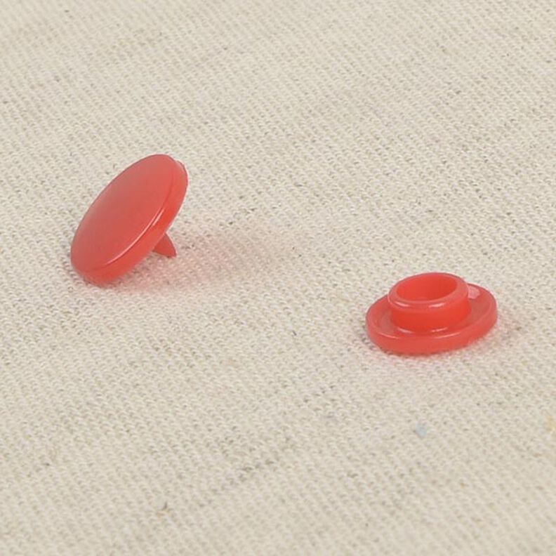 Drukknopen [ 30 Stuk / Ø12 mm   ] – rood,  image number 3